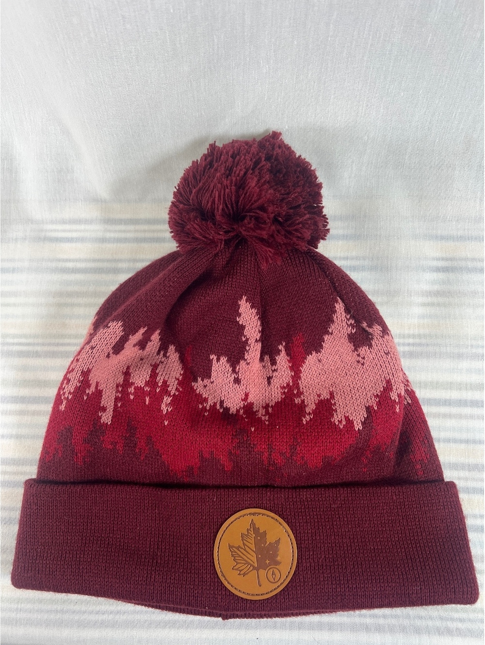 Canaca Knit Pom Pom Toque Beanie